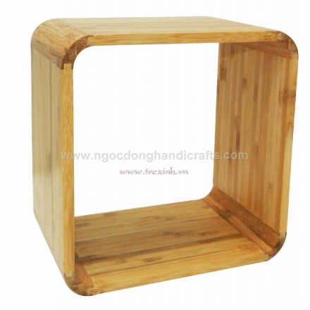 Bộ ba giá sách hình vuông 
